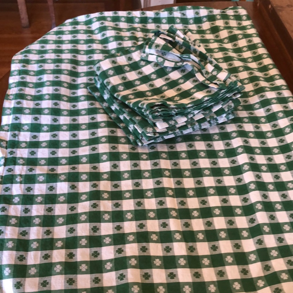 Tablecloth Shamrock